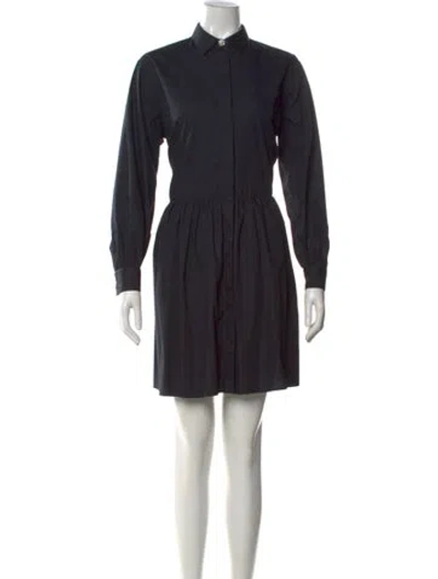 Pre-owned Le Sarte Pettegole Mini Dress In Black