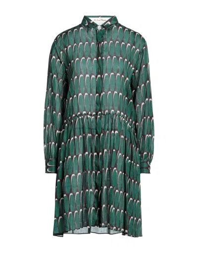 Le Sarte Pettegole Short Dresses In Green