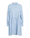 Le Sarte Pettegole Short Dresses In Blue