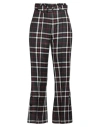 Le Sarte Pettegole Woman Pants Charcoal Size 4 Wool In Grey