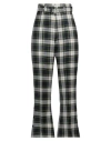 Le Sarte Pettegole Woman Pants Dark Green Size 6 Wool