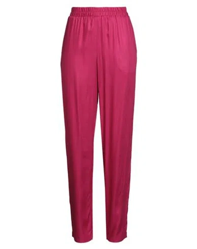 Le Sarte Pettegole Woman Pants Magenta Size 6 Viscose In Pink