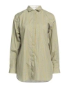 Le Sarte Pettegole Woman Shirt Light Grey Size 8 Cotton, Elastane In Grey