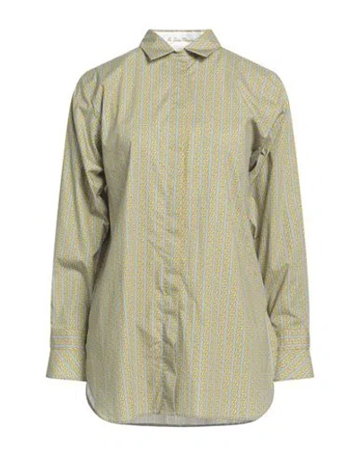 Le Sarte Pettegole Woman Shirt Light Grey Size 8 Cotton, Elastane