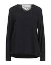 Le Sarte Pettegole Woman Top Black Size 4 Viscose, Silk, Elastane In Black