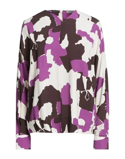 Le Sarte Pettegole Woman Top Mauve Size 6 Viscose In Purple