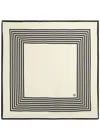 Le Scarf Stripe-print Silk Scarf