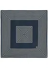 Le Scarf Striped-print Silk Scarf