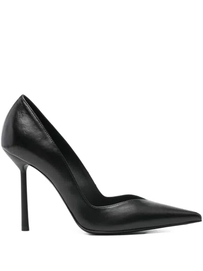 Le Silla 100mm Bella Pumps In Black
