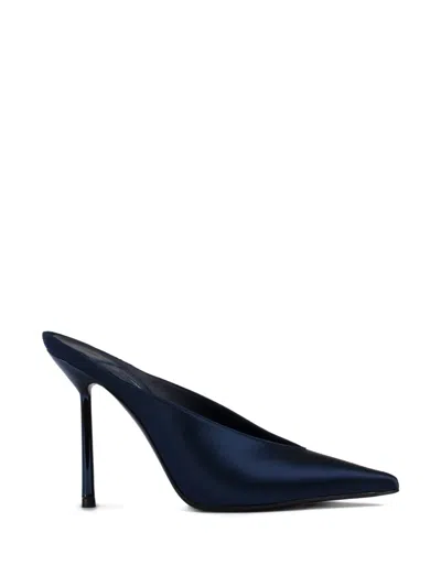 Le Silla 100mm Clivage Mules In Blue