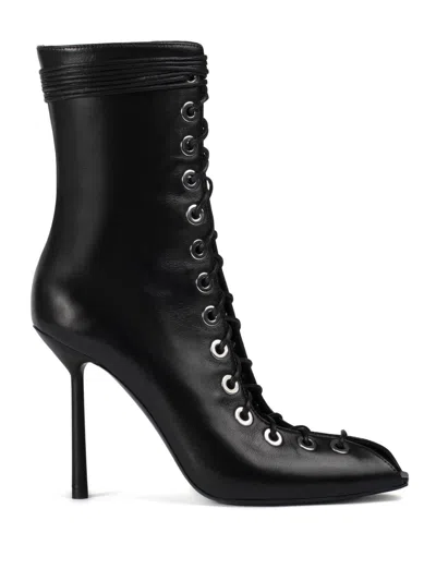 Le Silla 100mm Courtney Boots In Black
