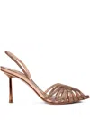 Le Silla 100mm Embrace Sandals In Pink