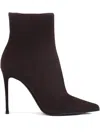 Le Silla 100mm Eva Ankle Boots In Brown