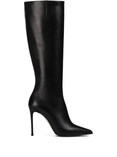 Le Silla 100mm Eva Knee-high Boots In Black