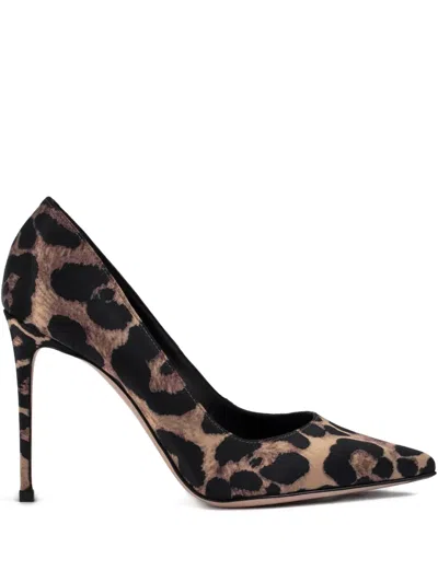 Le Silla 100mm Eva Leopard-print Pointed-toe Pumps In Animal Print