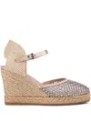Le Silla 100mm Gilda Espadrilles In Nude