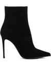 Le Silla 100mm Pointed-toe Stiletto Boots In Black