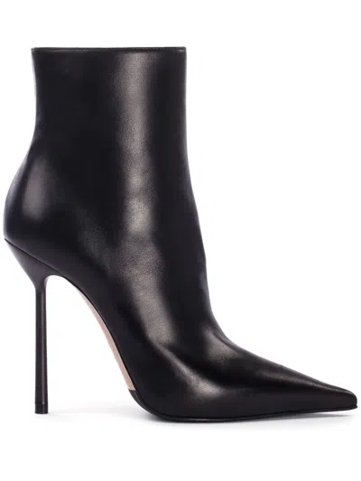 Le Silla 100mm Side-zip Boots In Black