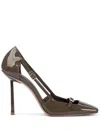 Le Silla 100mm Vittoria Pumps In Green
