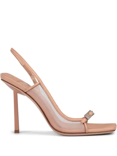 Le Silla 100mm Vittoria Pumps In Neutrals