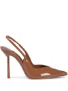 Le Silla 100mm Vivienne Pumps In Brown