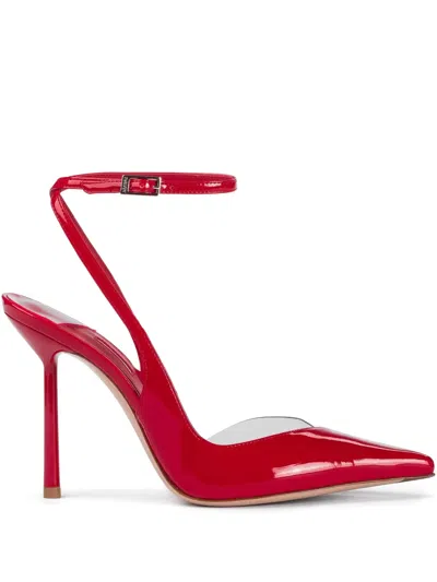 Le Silla 100mm Vivienne Pumps In Red