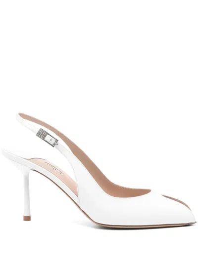 Le Silla Clivage Pumps 10mm In Weiss