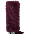 Le Silla Andy 110mm Suede Cuffed Boot In Brown