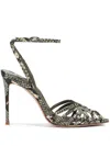Le Silla 110mm Embrace Sandals In Grün