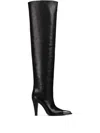 Le Silla 110mm Metallic-toe Boots In Black