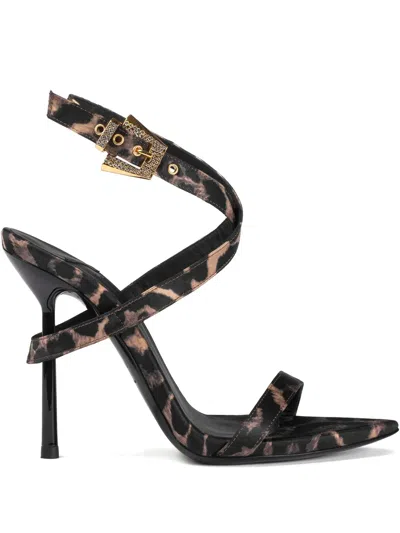 Le Silla 110mm Tess Sandals In Brown