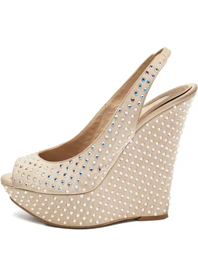 Pre-owned Le Silla 1153342 Beige In Neutral