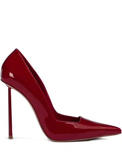 Le Silla 120mm Amelia Pointed-toe Pumps In Red