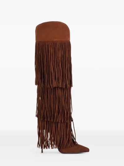 Le Silla 120mm Andy Boots In Brown