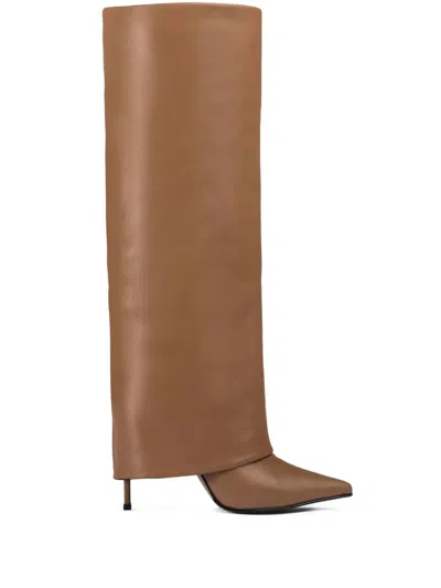 Le Silla 120mm Andy Boots In Brown
