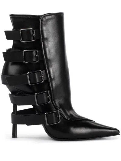 Le Silla 120mm Ankle Boots In 黑色