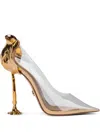 Le Silla 120mm Anthea Pumps In Gold