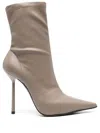 Le Silla 120mm Bella Ankle Boots In Brown