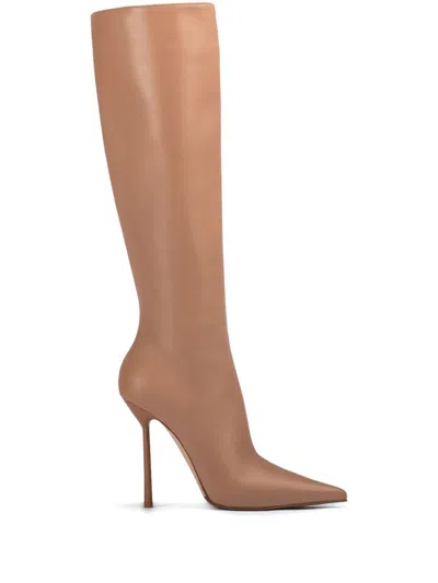 Le Silla 120mm Bella Boots In Brown