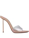 Le Silla 120mm Bella Mules In Neutral