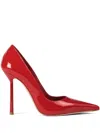 Le Silla Bella 120mm Patent-finish Leather Pumps In Red