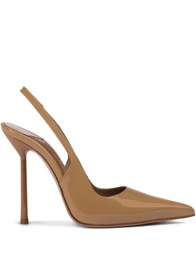Le Silla 120mm Bella Slingback Pumps In Neutrals