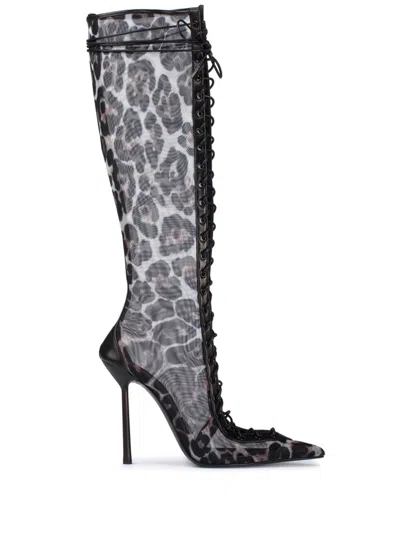 Le Silla 120mm Colette Boots In Black