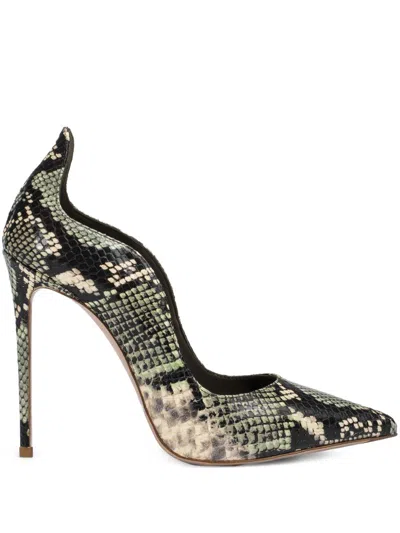 Le Silla 120mm Eva Pumps In Green