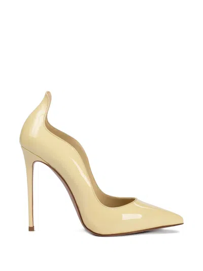 Le Silla 120mm Ivy Pumps In Yellow
