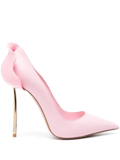 Le Silla Petalo 120mm Leather Pumps In Pink