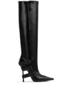 Le Silla 120mm Pointed Boots In Black