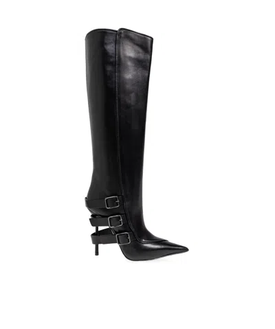 Le Silla 120mm Pointed Boots In Black