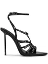 Le Silla 120mm Scarlet Sandals In Black
