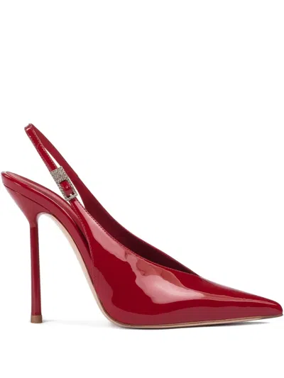 Le Silla 120mm Slingback Patent Leather Pumps